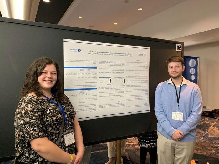 Zachary Gaskell and Kylie Meyer Present at EPA Annual Meeting